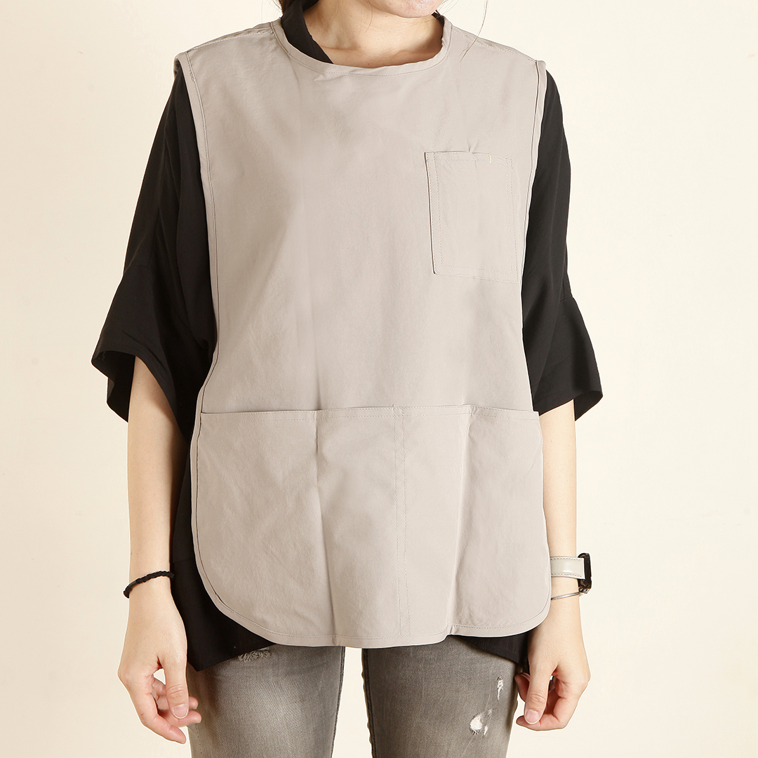 韓式套頭圍裙客製展示2